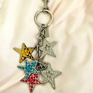 Coach key ring/bag charm
